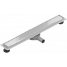 Mexen Flat 360° MGW drain linéaire pivotant 60 cm, verre blanc - 1027060-40