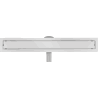 Mexen Flat 360° MGW drain linéaire pivotant 60 cm, verre blanc - 1027060-40