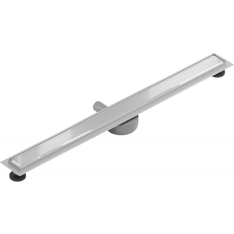 Mexen Flat 360° MGW caniveau linéaire rotatif 90 cm, verre blanc - 1027090-40