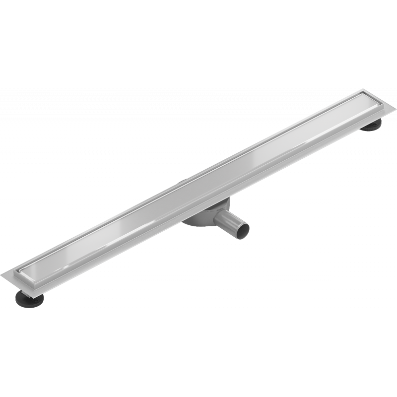 Mexen Flat 360° MGW drain linéaire rotatif 100 cm, verre blanc - 1027100-40
