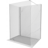Mexen Kioto paroi de douche Walk-in 100 x 85 cm, transparente, chromée - 800-100-212-01-00-085