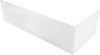 Mexen Uni pare-baignoire pour baignoire rectangulaire 170x70 cm, Blanc - 55099-17070