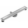 Mexen Flat 360° M13 caniveau linéaire rotatif 2en1 60 cm, inox - 1010060-40
