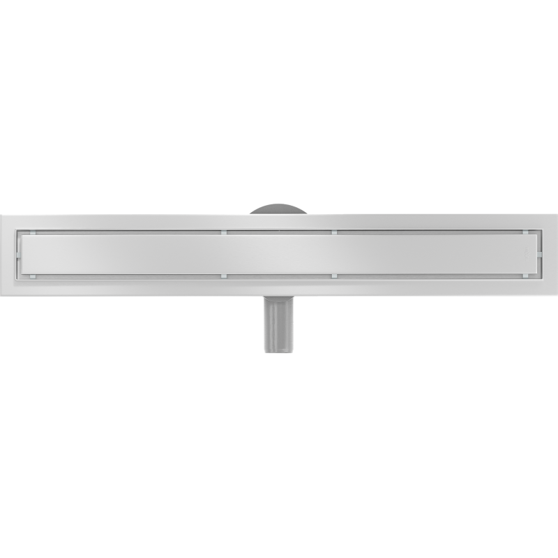 Mexen Flat 360° M13 drain linéaire rotatif 2 en 1, 50 cm, inox - 1010050-40
