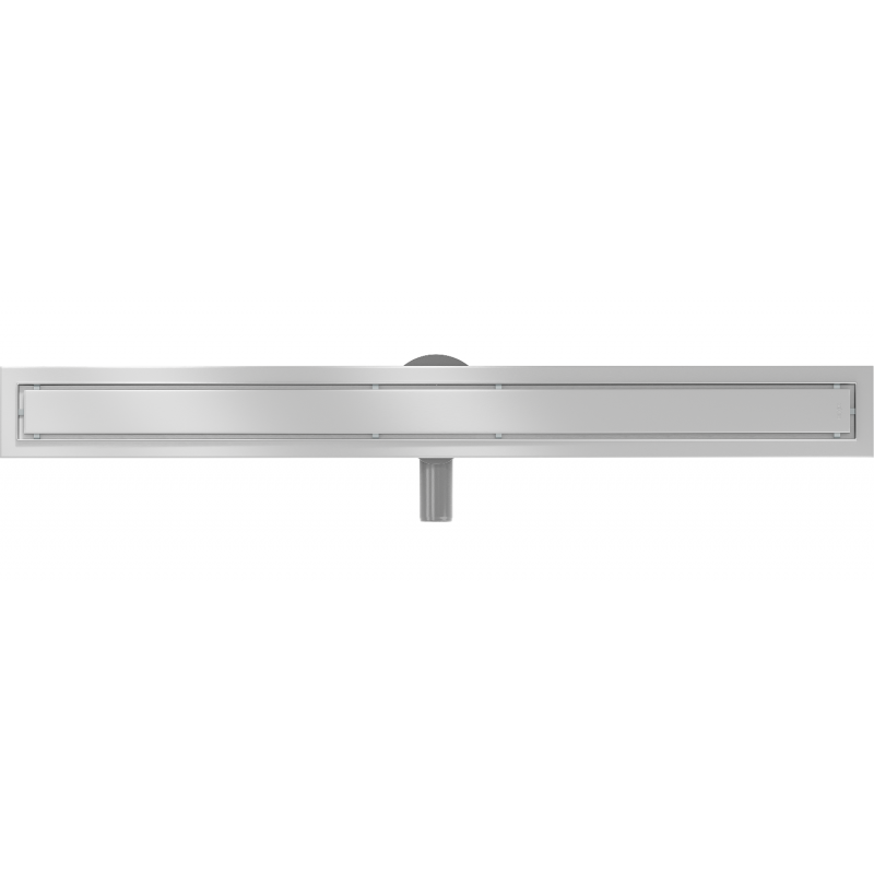 Mexen Flat 360° M13 caniveau linéaire pivotant 2 en 1 90 cm, inox - 1010090-40
