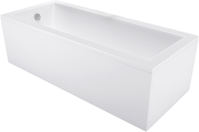 Mexen Cubik baignoire rectangulaire 170 x 70 cm avec encadrement, Blanc - 55031707000X