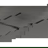Mexen Kioto paroi de douche Walk-in 100 x 90 cm, motif noir, noire - 800-100-202-70-70-090