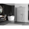 Mexen Kioto paroi de douche Walk-in 100 x 95 x 40 cm, transparent, chrome - 800-100-095-221-01-00-040