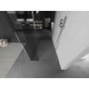 Mexen Kioto paroi de douche Walk-in 110 x 100 x 40 cm, transparent, chrome - 800-110-100-221-01-00-040