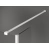 Mexen Kioto paroi de douche Walk-in 110 x 75 x 40 cm, transparente, blanche - 800-110-075-221-20-00-040
