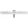 Mexen Flat 360° Slim drainage linéaire pivotant 60 cm, blanc - 1241060