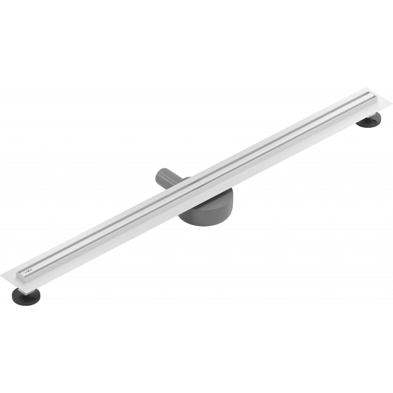 Mexen Flat 360° Slim drainage linéaire rotatif 80 cm, blanc - 1241080