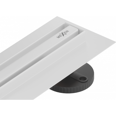 Mexen Flat 360° Slim débit de douche linéaire pivotant 90 cm, blanc - 1241090