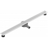 Mexen Flat 360° Slim caniveau linéaire pivotant 90 cm, blanc - 1241090