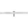 Mexen Flat 360° Slim caniveau linéaire rotatif 100 cm, blanc - 1241100
