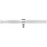Mexen Flat 360° Slim caniveau linéaire rotatif 110 cm, blanc - 1241110