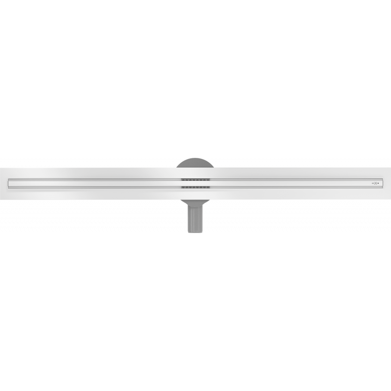 Mexen Flat 360° Slim caniveau linéaire rotatif 120 cm, blanc - 1241120