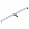 Mexen Flat 360° Slim caniveau linéaire rotatif 120 cm, blanc - 1241120