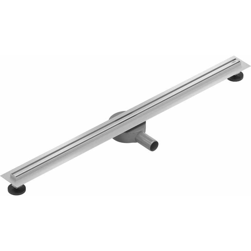 Mexen Flat 360° Slim caniveau linéaire rotatif 100 cm, inox - 1041100