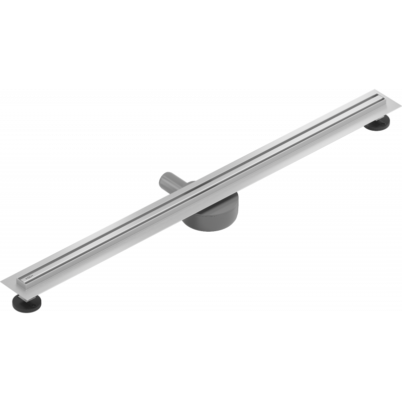 Mexen Flat 360° Slim caniveau de douche linéaire rotatif 80 cm, inox - 1041080