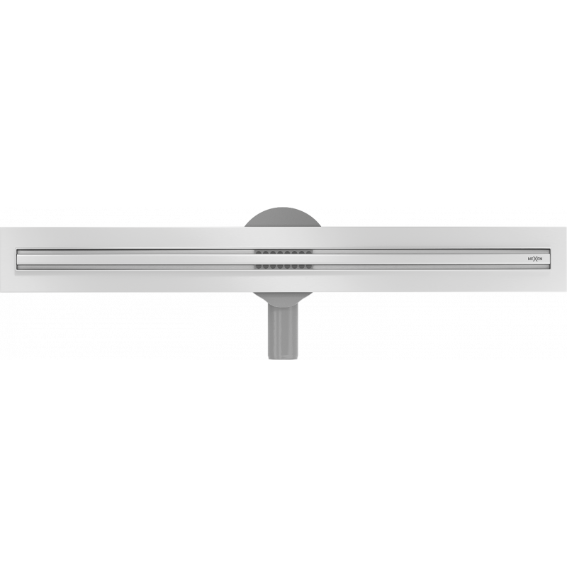 Mexen Flat 360° Slim caniveau linéaire rotatif 70 cm, inox - 1041070