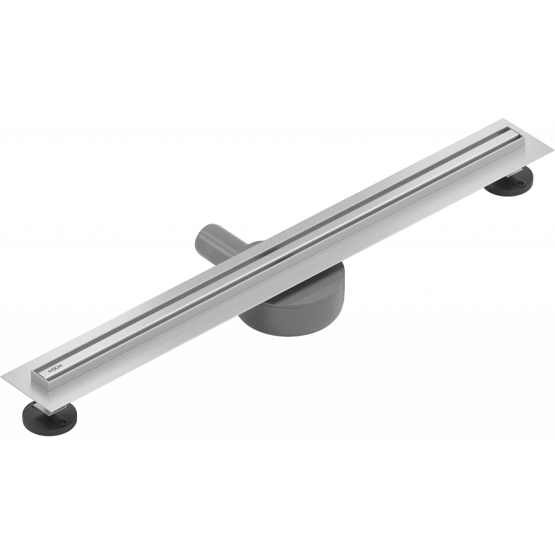 Mexen Flat 360° Slim caniveau linéaire rotatif 70 cm, inox - 1041070