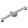 Mexen Flat 360° Slim canalisation linéaire pivotante 70 cm, inox - 1041070