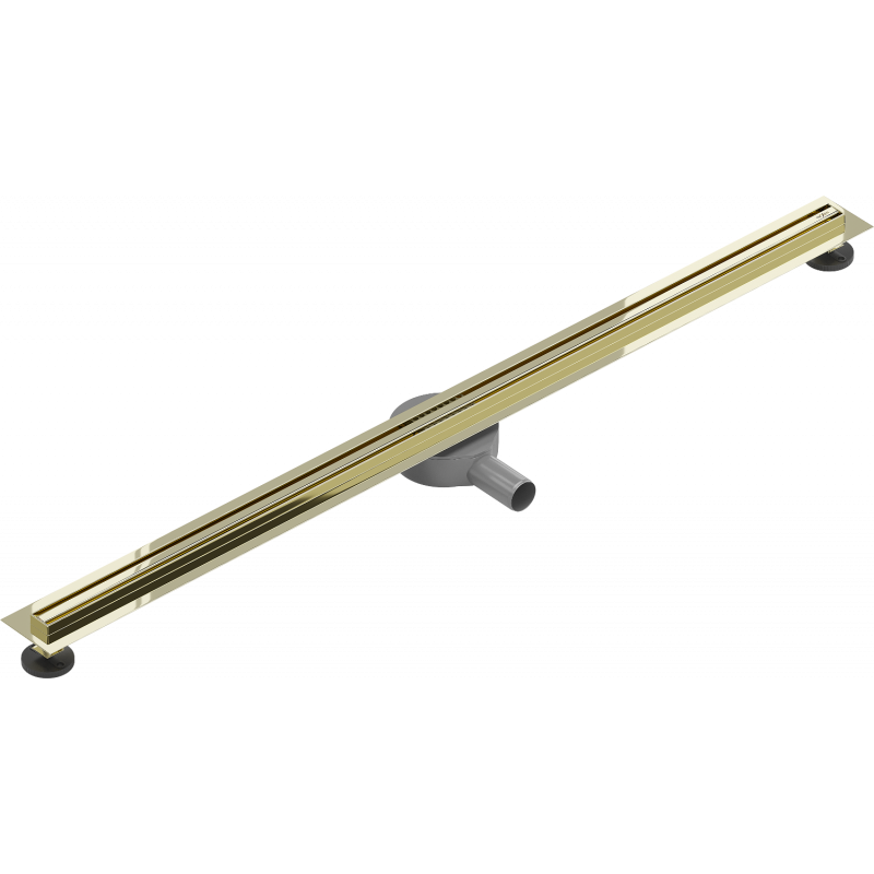 Mexen Flat 360° Slim caniveau linéaire rotatif 110 cm, doré - 1541110