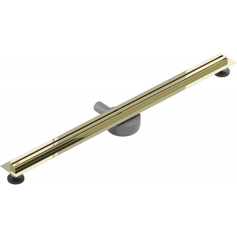 Mexen Flat 360° Slim caniveau linéaire rotatif 90 cm, doré - 1541090