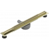 Mexen Flat 360° Slim drain linéaire pivotant 70 cm, doré - 1541070