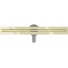 Mexen Flat 360° Slim drain linéaire pivotant 70 cm, doré - 1541070