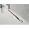 Mexen Flat 360° Slim drain linéaire pivotant 70 cm, doré - 1541070