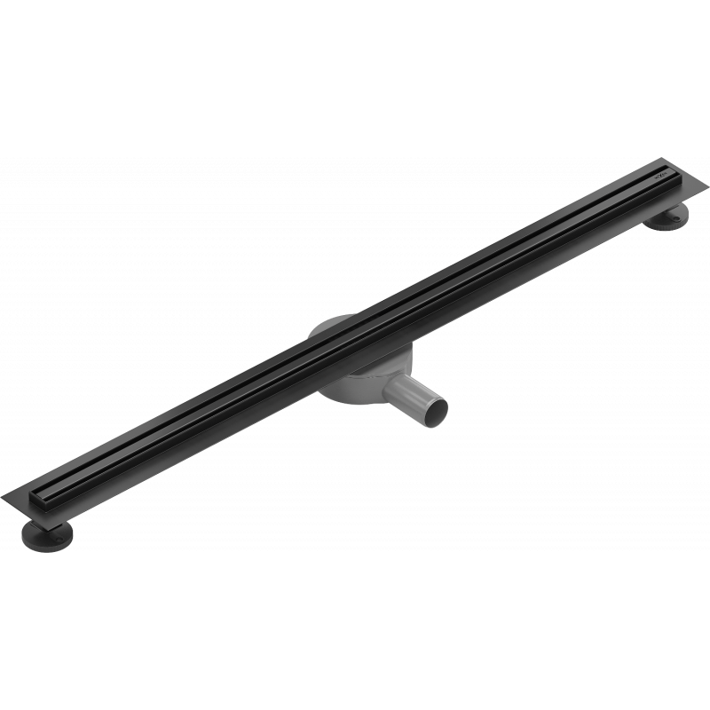 Mexen Flat 360° Slim caniveau linéaire rotatif 100 cm, noir - 1741100