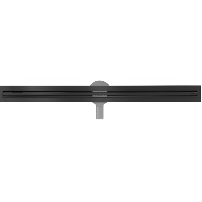 Mexen Flat 360° Slim caniveau linéaire rotatif 100 cm, noir - 1741100