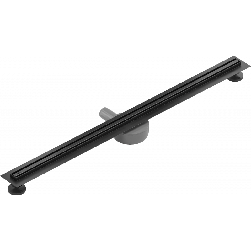 Mexen Flat 360° Slim caniveau linéaire rotatif 100 cm, noir - 1741100