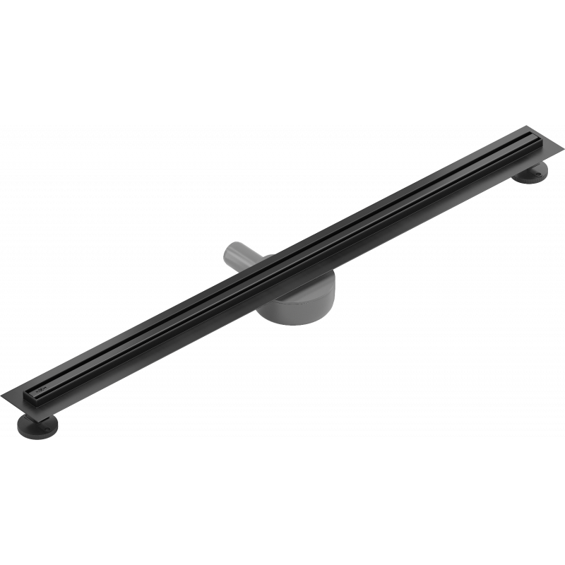 Mexen Flat 360° Slim évacuation linéaire rotative 90 cm, noire - 1741090
