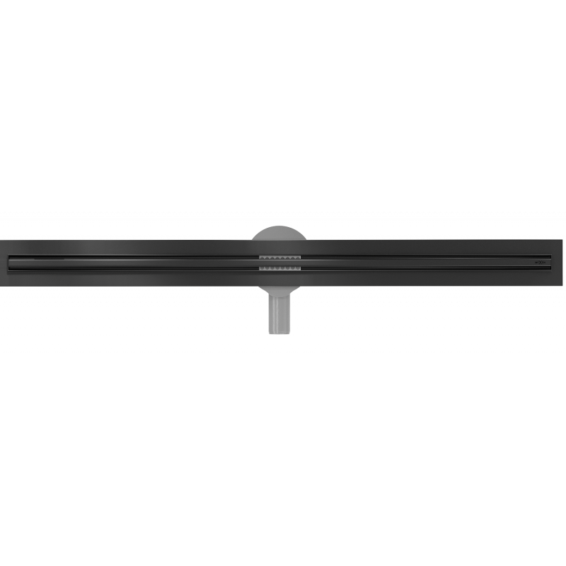 Mexen Flat 360° Slim évacuation linéaire rotative 90 cm, noire - 1741090