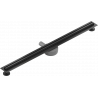 Mexen Flat 360° Slim siphon linéaire rotatif 80 cm, noir - 1741080