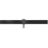 Mexen Flat 360° Slim canalisation linéaire pivotante 80 cm, noir - 1741080