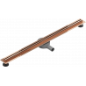 Mexen Flat 360° Slim caniveau de douche linéaire rotatif 100 cm, or rose - 1641100