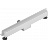 Mexen Flat Wall drain lineaire mural 2en1 50 cm, inox - 1030050