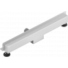 Mexen Flat Wall drain linéaire mural 2en1 70 cm, inox - 1030070