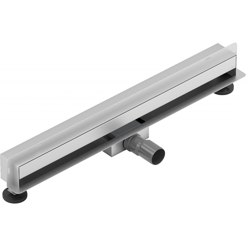 Mexen Flat Wall évacuation linéaire murale 2en1 70 cm, inox - 1030070