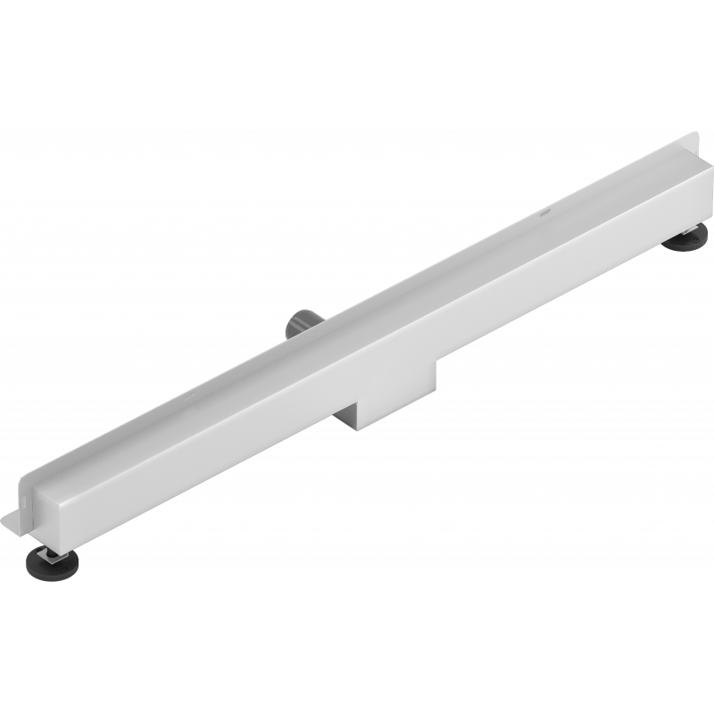 Mexen Flat Wall drainage linéaire mural 2en1 80 cm, inox - 1030080