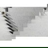 Mexen Flat Wall canalisation linéaire murale 2en1 90 cm, inox - 1030090