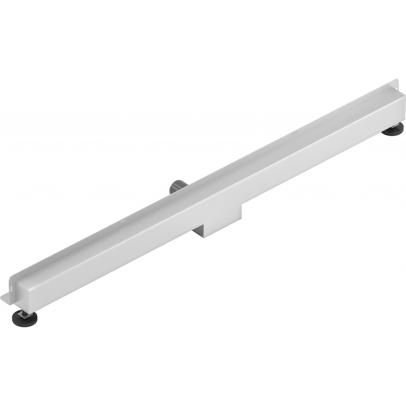 Mexen Flat Wall caniveau linéaire mural 2en1 120 cm, inox - 1030120