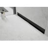 Mur Plat Mexen caniveau mural 2-en-1 60 cm, noir - 1730060