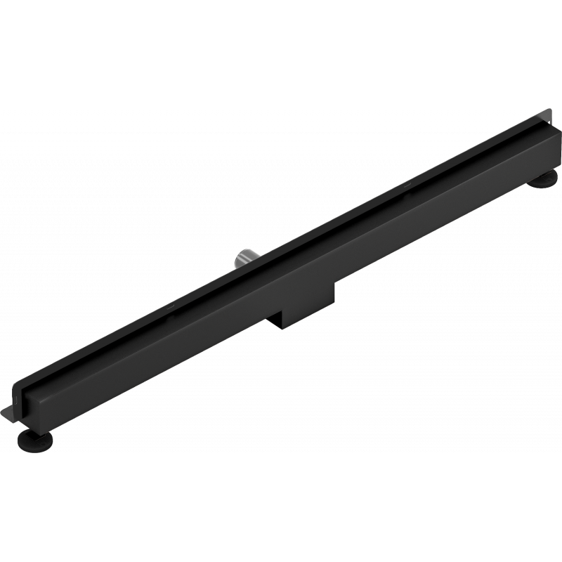 Mexen Flat Wall caniveau mural linéaire 2 en 1 110 cm, noir - 1730110