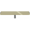 Mexen Flat Wall drain linéaire mural 2en1 70 cm, doré - 1530070