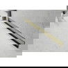 Mexen Flat Wall drain linéaire mural 2en1 110 cm, or - 1530110